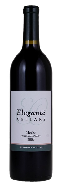 2015 Eleganté Cellars Merlot, 750ml