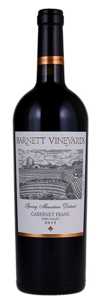 2015 Barnett Vineyards Spring Mountain Cabernet Franc, 750ml