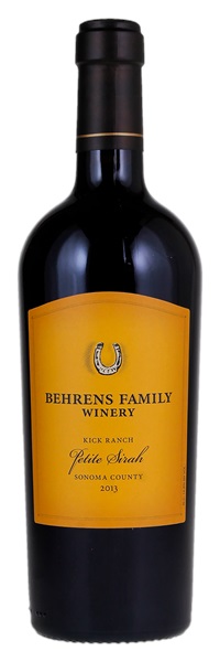 2013 Behrens Family Winery Kick Ranch Petite Sirah, 750ml