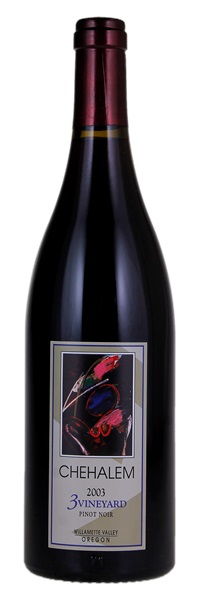 2003 Chehalem Three Vineyard Pinot Noir, 750ml