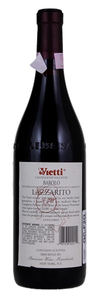 1999 Vietti Barolo Lazzarito, 750ml