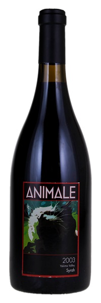 2003 Animale Wines Syrah, 750ml