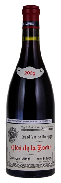 2004 Dominique Laurent Clos de la Roche Vieilles Vignes Intra-Muros, 750ml
