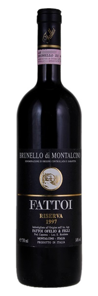 1997 Fattoi Ofelio & Figli Brunello di Montalcino Riserva, 750ml