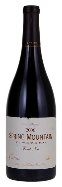 2006 Spring Mountain Pinot Noir, 750ml