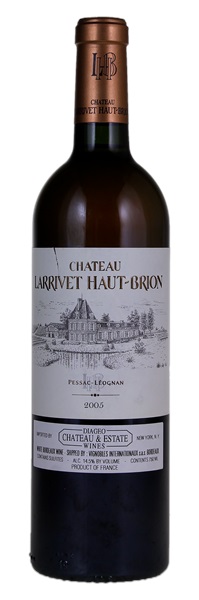 2005 Château Larrivet-Haut-Brion Blanc, 750ml