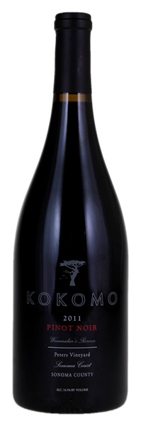 2011 Kokomo Winery Peters Vineyard Winemaker's Reserve Pinot Noir, 750ml