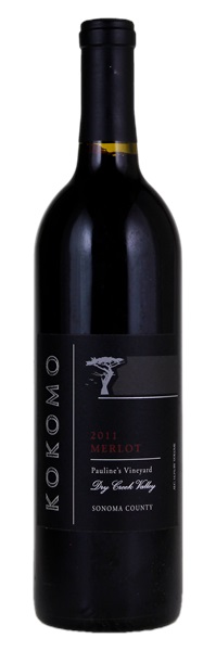 2011 Kokomo Winery Pauline's Vineyard Merlot, 750ml