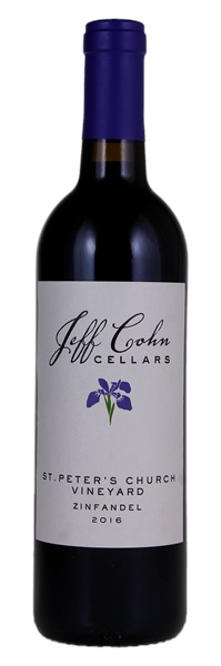 2016 Jeff Cohn (JC Cellars) St. Peter's Church Vineyard Zinfandel, 750ml