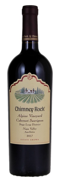 2017 Chimney Rock Alpine Vineyard Cabernet Sauvignon, 750ml