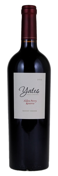 2012 Yates Family Vineyard Alden Perry Reserve, 750ml