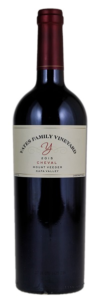 2015 Yates Family Vineyard Mount Veeder Cheval Cabernet Franc, 750ml