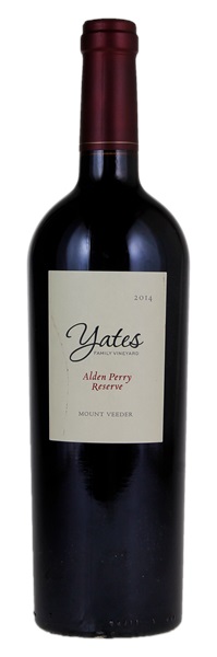 2014 Yates Family Vineyard Alden Perry Reserve, 750ml