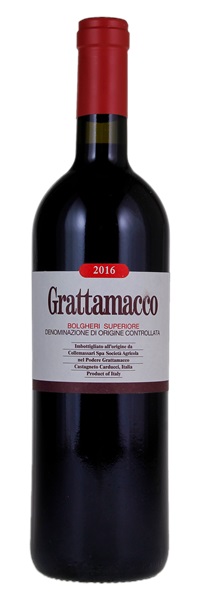 2016 Grattamacco Bolgheri Rosso Superiore, 750ml