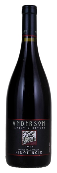 2012 Anderson Family Vineyard Pinot Noir, 750ml