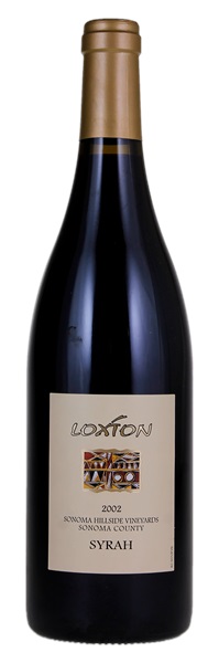 2002 Loxton Cellars Sonoma Hillside Vineyards Syrah, 750ml
