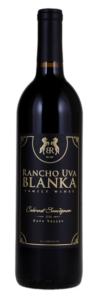 2018 Rancho Uva Blanka Family Wines Cabernet Sauvignon, 750ml