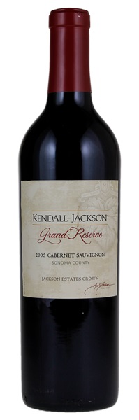 2005 Kendall-Jackson Grand Reserve Cabernet Sauvignon, 750ml
