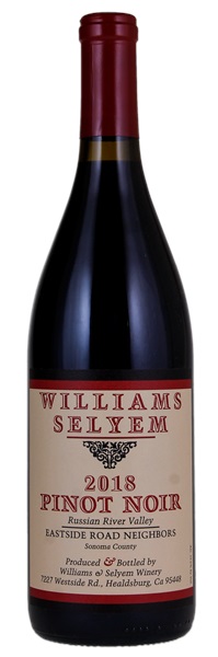 2018 Williams Selyem Eastside Road Neighbors Pinot Noir, 750ml