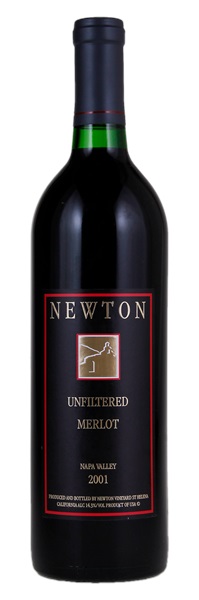 2001 Newton Unfiltered Merlot, 750ml