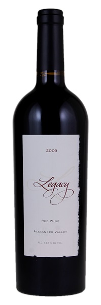 2003 Legacy Wines Proprietary Red, 750ml