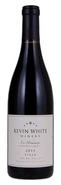 2015 Kevin White Winery En Hommage Syrah, 750ml