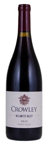 2013 Crowley Wines Willamette Valley Pinot Noir, 750ml