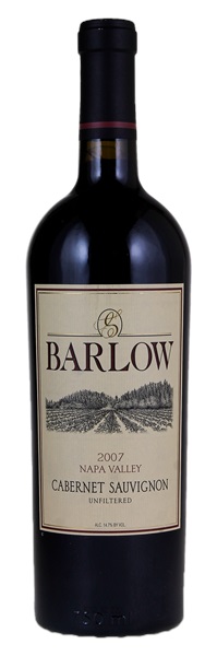 2007 Barlow Vineyards Napa Valley Cabernet Sauvignon, 750ml