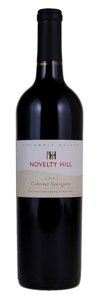 2005 Novelty Hill Stillwater Creek Vineyard Cabernet Sauvignon, 750ml