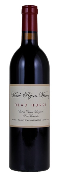 2007 Mark Ryan Winery Dead Horse, 750ml