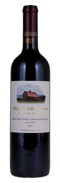 2010 Walla Walla Vintners Walla Walla Valley Vineyard Select Cabernet Sauvignon, 750ml