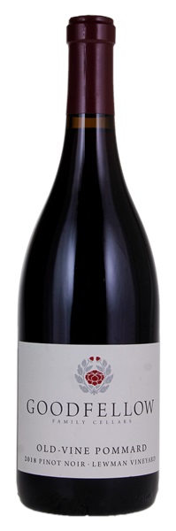 2018 Goodfellow Lewman Vineyard Old-Vine Pommard Pinot Noir, 750ml