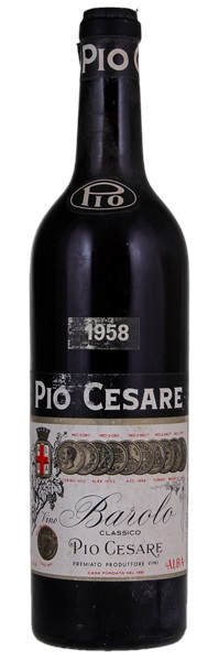 1958 Pio Cesare Barolo, 750ml