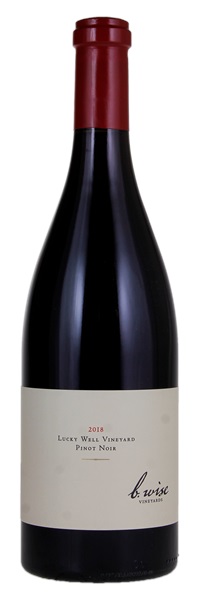 2018 B Wise Lucky Well Vineyard Pinot Noir, 750ml