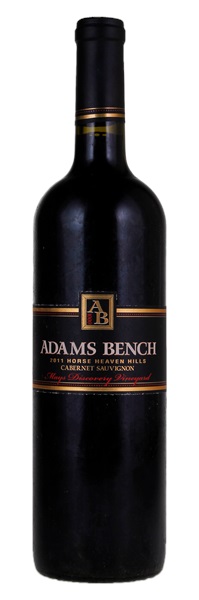 2011 Adams Bench Mays Discovery Vineyard Cabernet Sauvignon, 750ml