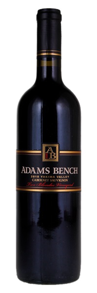 2010 Adams Bench Two Blondes Vineyard Cabernet Sauvignon, 750ml