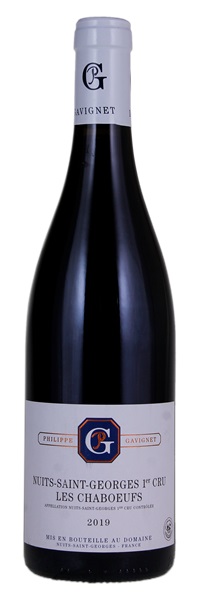 2019 Philippe Gavignet Nuits-St.-Georges Les Chaboeufs, 750ml