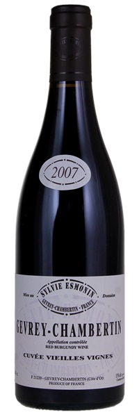 2007 Sylvie Esmonin Gevrey-Chambertin Vieilles Vignes, 750ml