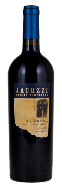 2017 Jacuzzi Family Vineyards Barbera, 750ml