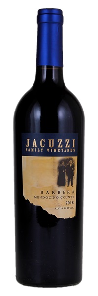 2018 Jacuzzi Family Vineyards Barbera, 750ml