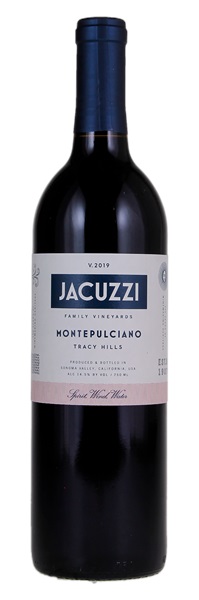 2019 Jacuzzi Family Vineyards Tracy hills Montepulciano, 750ml
