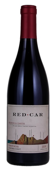 2016 Red Car Heaven & Earth Pinot Noir, 750ml