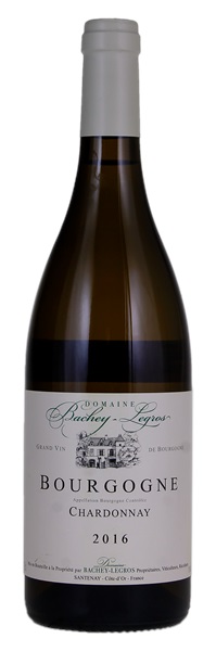 2016 Bachey-Legros Bourgogne Blanc, 750ml
