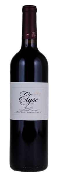 2016 Elyse York Creek Vineyard Ficante, 750ml