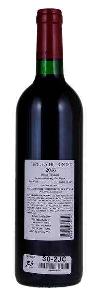 2016 Tenuta di Trinoro Toscana Rosso, 750ml