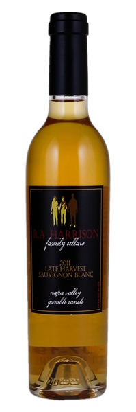 2011 R.A. Harrison Family Cellars Gamble Ranch Late Harvest Sauvignon Blanc, 375ml