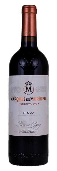 2008 Marques de Murrieta Ygay Rioja Reserva, 750ml