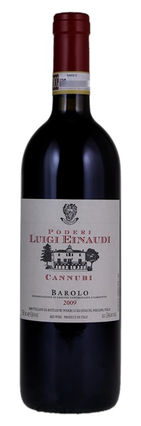 2009 Luigi Einaudi Barolo Cannubi, 750ml