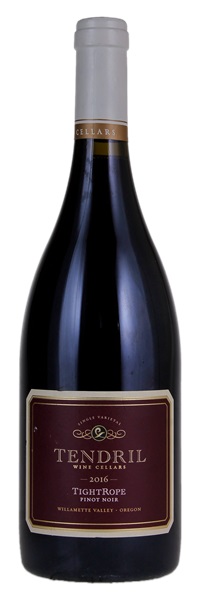 2016 Tendril Wine Cellars TightRope Pinot Noir, 750ml