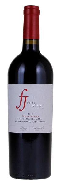 2012 Foley Johnson Meritage Red, 750ml